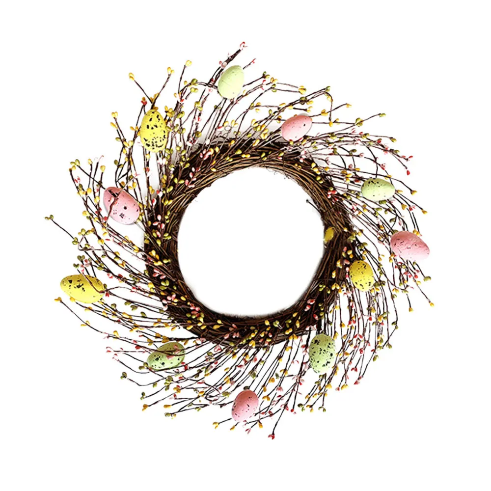 Wreath Artificial Flower Garland Simulation Wall Hanging Foam Easter Home Decoration Rattan Circle
Wreath Artificial Flower Garland Simulation Wall Hanging Foam Easter Home Decoration Rattan Circle
