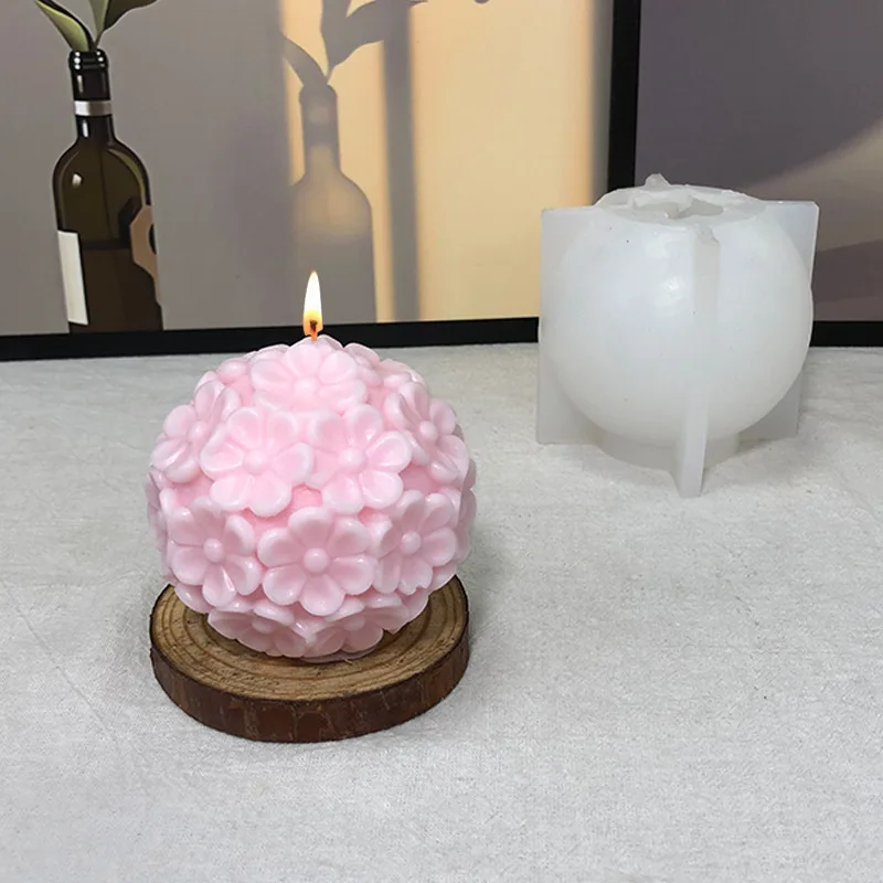 Chrysanthemum Ball Candle Soap Silicone Mold Lovely Round Flower Scented Candle Craft Resin Mould for Making Wedding Gifts
Chrysanthemum Ball Candle Soap Silicone Mold Lovely Round Flower Scented Candle Craft Resin Mould for Making Wedding Gifts