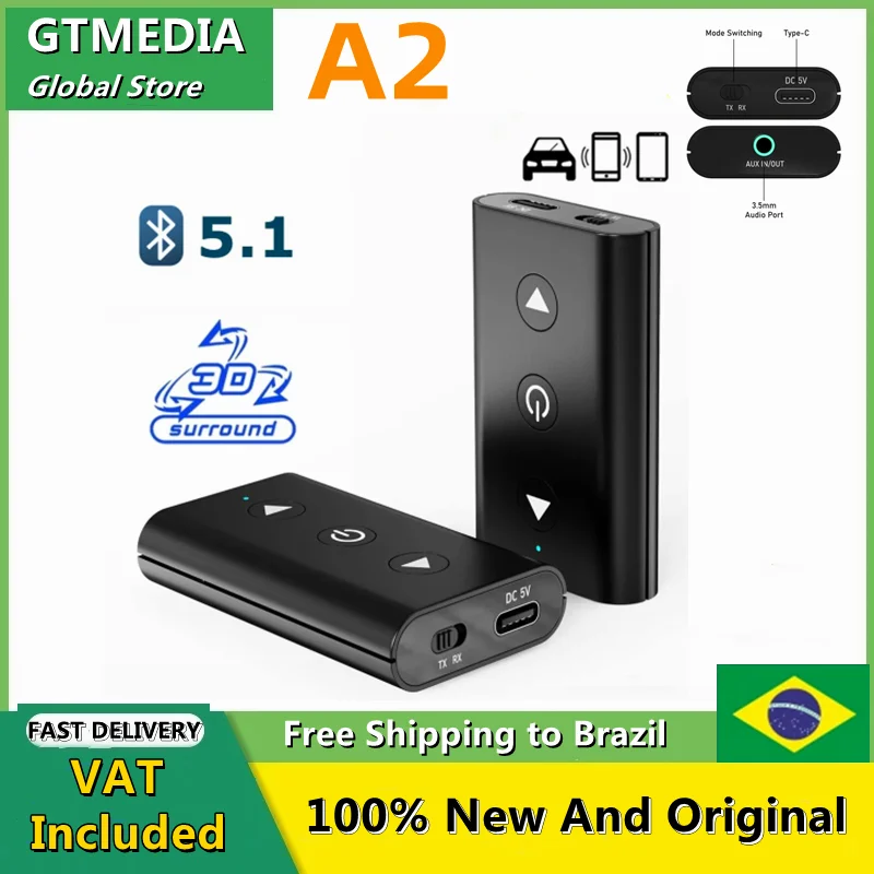 Приемник-передатчик Bluetooth 5,1 2 в 1, беспроводное кольцо, фотография, TF-карта 3,5 мм, AUX для ТВ, ПК, наушников, стерео, Hi-Fi, аудиоприемник 
Приемник-передатчик Bluetooth 5,1 2 в 1, беспроводное кольцо, фотография, TF-карта 3,5 мм, AUX для ТВ, ПК, наушников, стерео, Hi-Fi, аудиоприемник