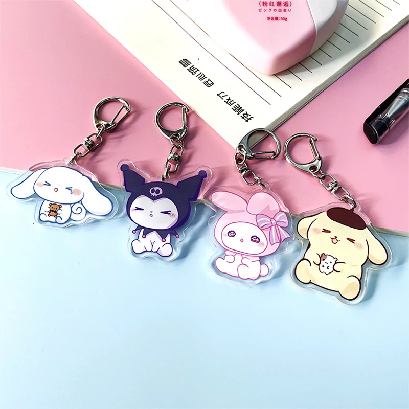 Sanrio My Melody Keychain Kawaii Anime Kuormi Hello Kittys Cinnamoroll Cute Pattern Beauty Backpack Pendant Decorate Toy Girls
Sanrio My Melody Keychain Kawaii Anime Kuormi Hello Kittys Cinnamoroll Cute Pattern Beauty Backpack Pendant Decorate Toy Girls