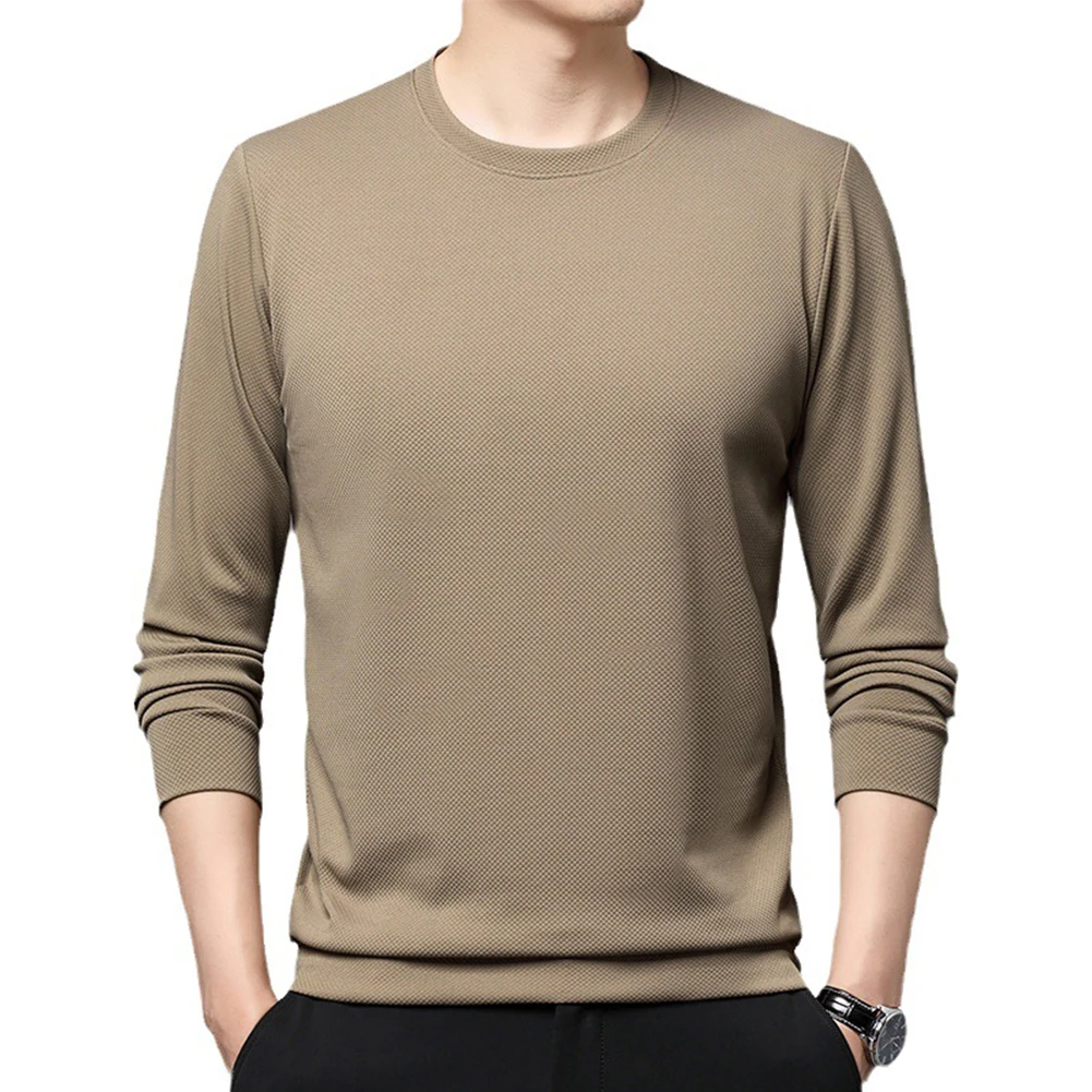 Pullover Men T Shirt Daily Holiday Autumn Black Casual Long Sleeve O Neck Polyester Slight Stretch Solid Color
Pullover Men T Shirt Daily Holiday Autumn Black Casual Long Sleeve O Neck Polyester Slight Stretch Solid Color