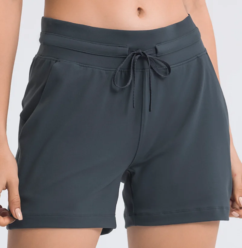 New Summer 2022 Rope Belted Yoga Shorts Outdoor Leisure Running Fitness Sports Three Pants Women
New Summer 2022 Rope Belted Yoga Shorts Outdoor Leisure Running Fitness Sports Three Pants Women