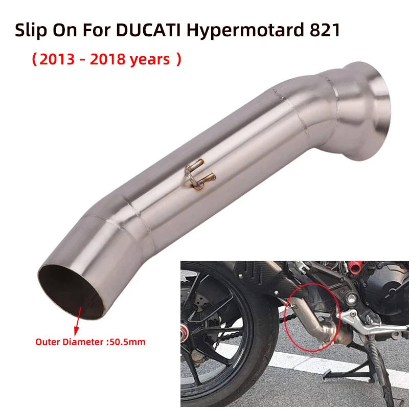 Слипоны для DUCATI Hypermotard 821 2013-2018, система выхлопных газов мотоцикла, Модифицированная средняя Соединительная труба, 51 мм Глушитель
Слипоны для DUCATI Hypermotard 821 2013-2018, система выхлопных газов мотоцикла, Модифицированная средняя Соединительная труба, 51 мм Глушитель