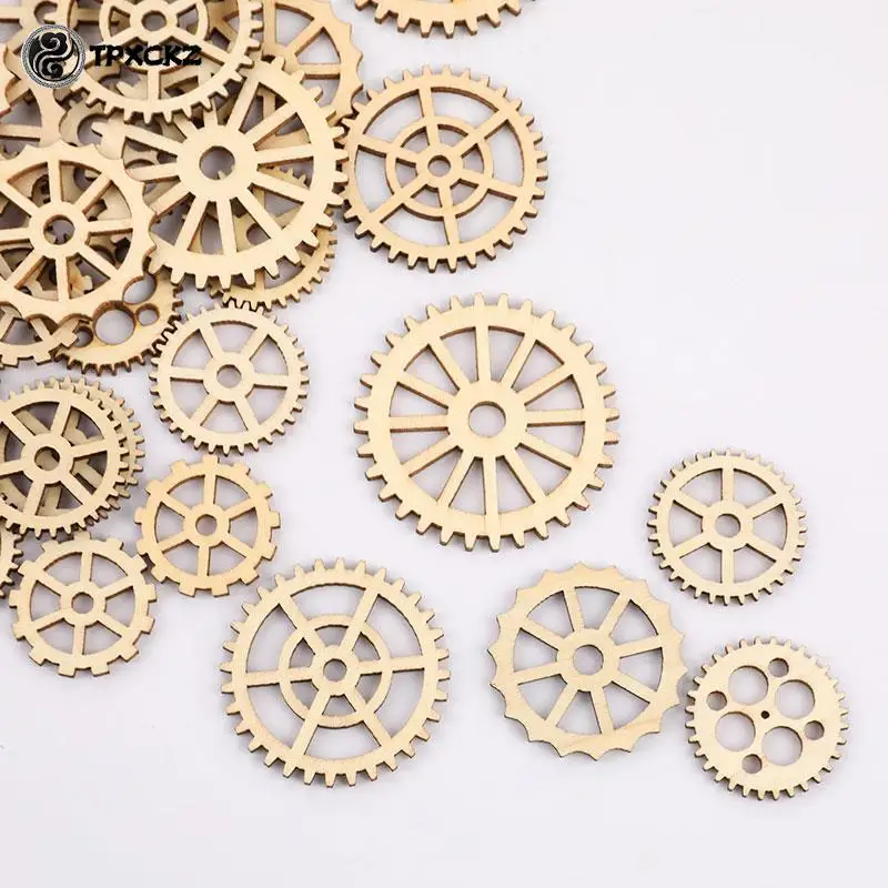 50pcs 25~50mm Mixed Wheel Gears Natrual Wooden Scrapbooking Hollow Crafts For Handmade Cogs
50pcs 25~50mm Mixed Wheel Gears Natrual Wooden Scrapbooking Hollow Crafts For Handmade Cogs