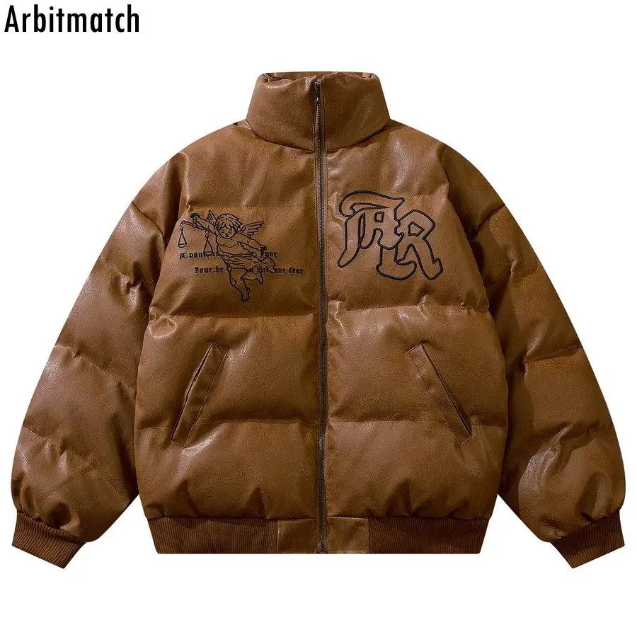 2022 Vintage Loose Fashion Stand Collar Embroidery Pu Leather Jacket Warm Padded Parka Fashionable Winter Parka Casual Outwear
2022 Vintage Loose Fashion Stand Collar Embroidery Pu Leather Jacket Warm Padded Parka Fashionable Winter Parka Casual Outwear