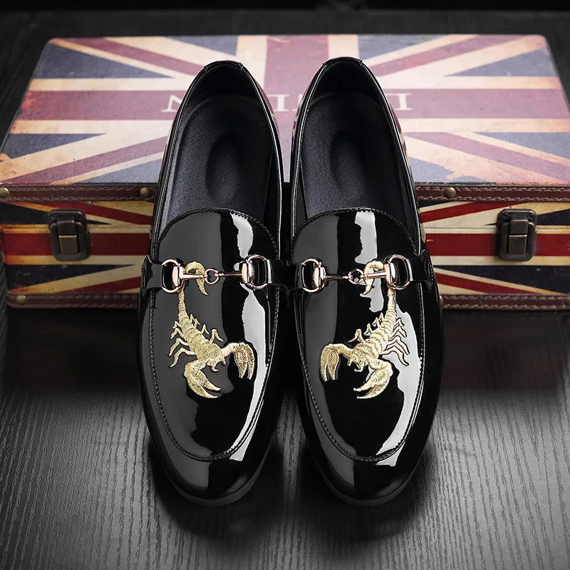 Coslony New Formal Shoes Pointed Toe Dress Fashion Men Loafers Leather Oxford Shoes for Men Mariage Wedding Shoes
Coslony New Formal Shoes Pointed Toe Dress Fashion Men Loafers Leather Oxford Shoes for Men Mariage Wedding Shoes
