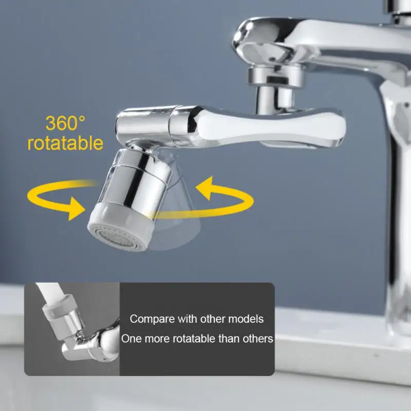Anti-splash Nozzle 1440-degree Lift Faucet Rotatable Bathroom Wash Face Brushing Extension Mechanical Arm Universal Bathroom Tap
Anti-splash Nozzle 1440-degree Lift Faucet Rotatable Bathroom Wash Face Brushing Extension Mechanical Arm Universal Bathroom Tap
