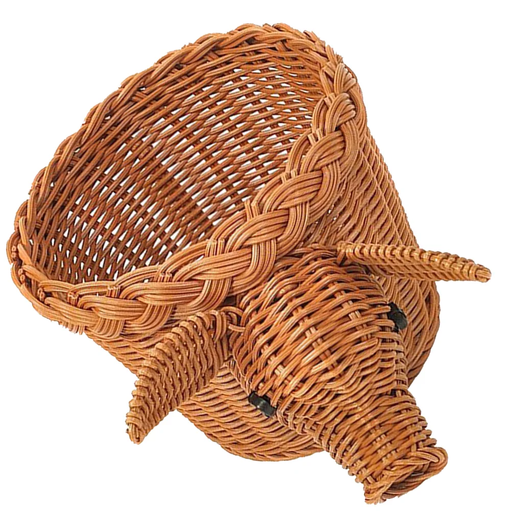 Picnic Basket Tabletop Bread Household Dessert Fruit Container Daily Wear Resistant
Picnic Basket Tabletop Bread Household Dessert Fruit Container Daily Wear Resistant