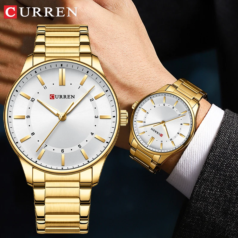 Luxury Simple Luminous Hands Quartz Watches for Men Casual Male Clocks CURREN Fashion Sport Waterproof Stainless Steel Man Watch
Luxury Simple Luminous Hands Quartz Watches for Men Casual Male Clocks CURREN Fashion Sport Waterproof Stainless Steel Man Watch
