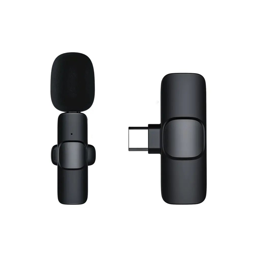 Wireless Lavalier Microphone Noise Reduction Hands-free Clip-on Lapel Mini Condenser Mic For Smartphone Laptop
Wireless Lavalier Microphone Noise Reduction Hands-free Clip-on Lapel Mini Condenser Mic For Smartphone Laptop