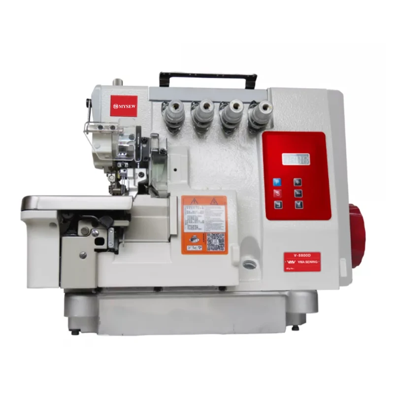 V-8800DS Portable industrial four thread direct drive rugs carpet sweater needle clamp jack collar overlock sewing machine
V-8800DS Portable industrial four thread direct drive rugs carpet sweater needle clamp jack collar overlock sewing machine
