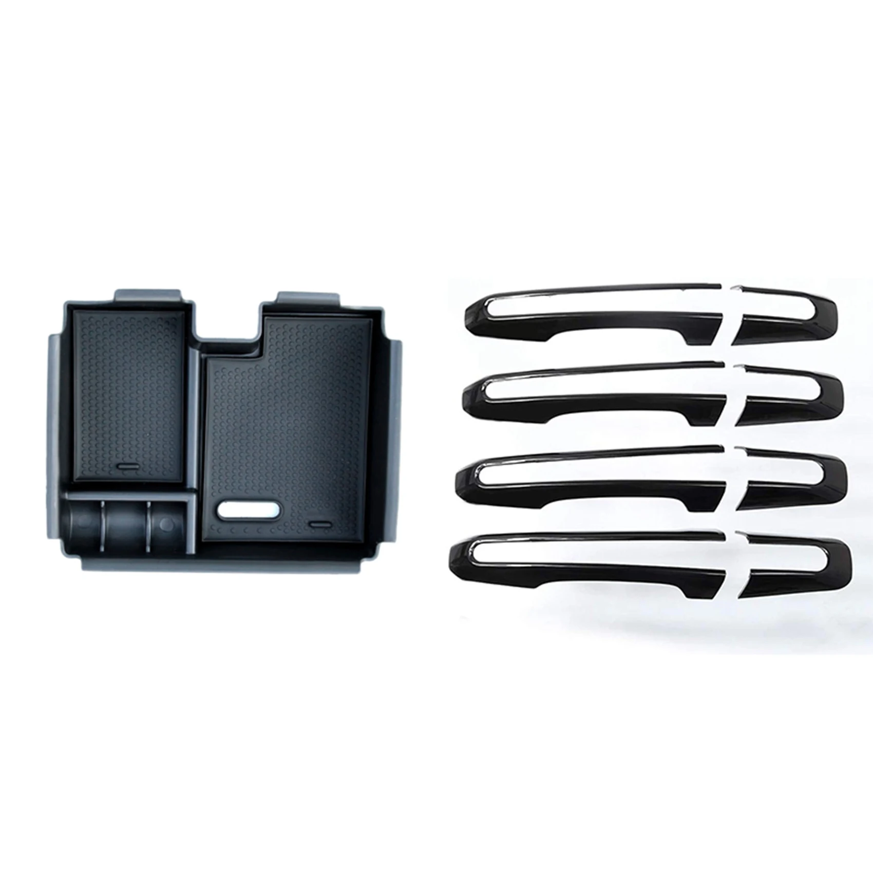 2 Set Car Accessories: 1 Pcs Central Armrest Storage Box & 1 Set Car Door Handle Trim Frame Stickers Decals
2 Set Car Accessories: 1 Pcs Central Armrest Storage Box & 1 Set Car Door Handle Trim Frame Stickers Decals