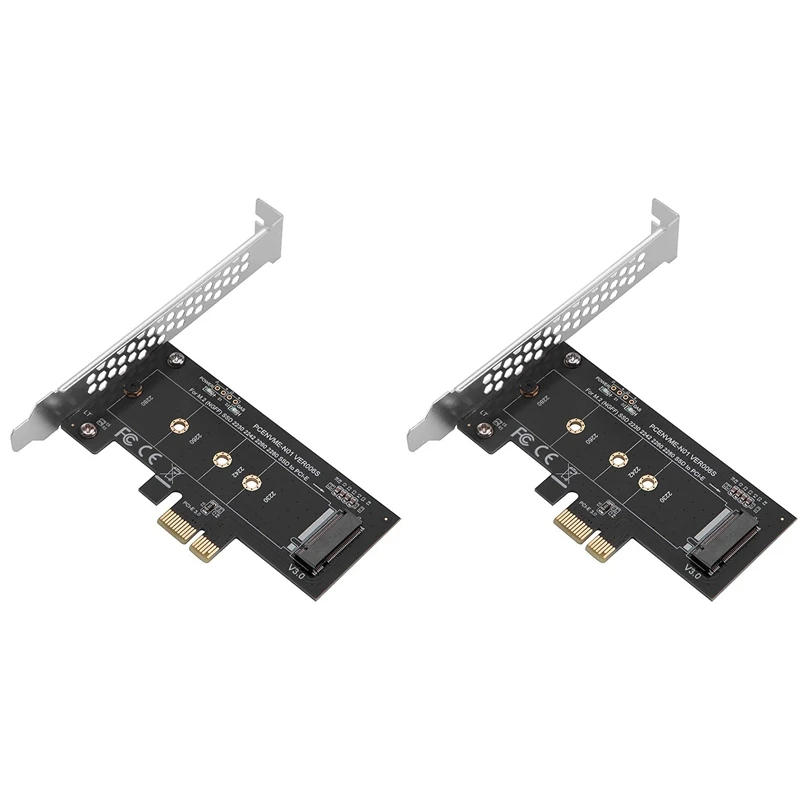 Адаптер для карт M.2 SSD M-Key NVME Pcie 3,0 X1 с низким и полным кронштейном, поддержка M.2 Pcie 2230, 2242, 2260, 2280, 2 шт.
Адаптер для карт M.2 SSD M-Key NVME Pcie 3,0 X1 с низким и полным кронштейном, поддержка M.2 Pcie 2230, 2242, 2260, 2280, 2 шт.