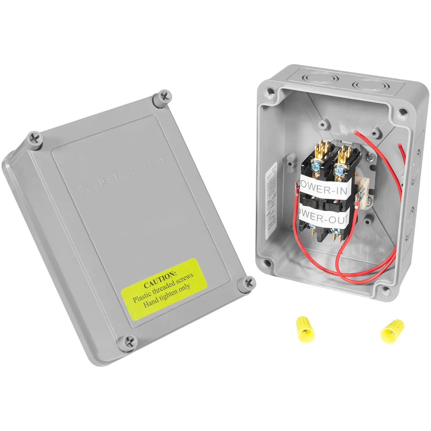 Реле пуска насоса TML 1522 для ирригационных систем с корпусом 3 HP / 110V / 220V 24V катушка садовый аксессуар
Реле пуска насоса TML 1522 для ирригационных систем с корпусом 3 HP / 110V / 220V 24V катушка садовый аксессуар