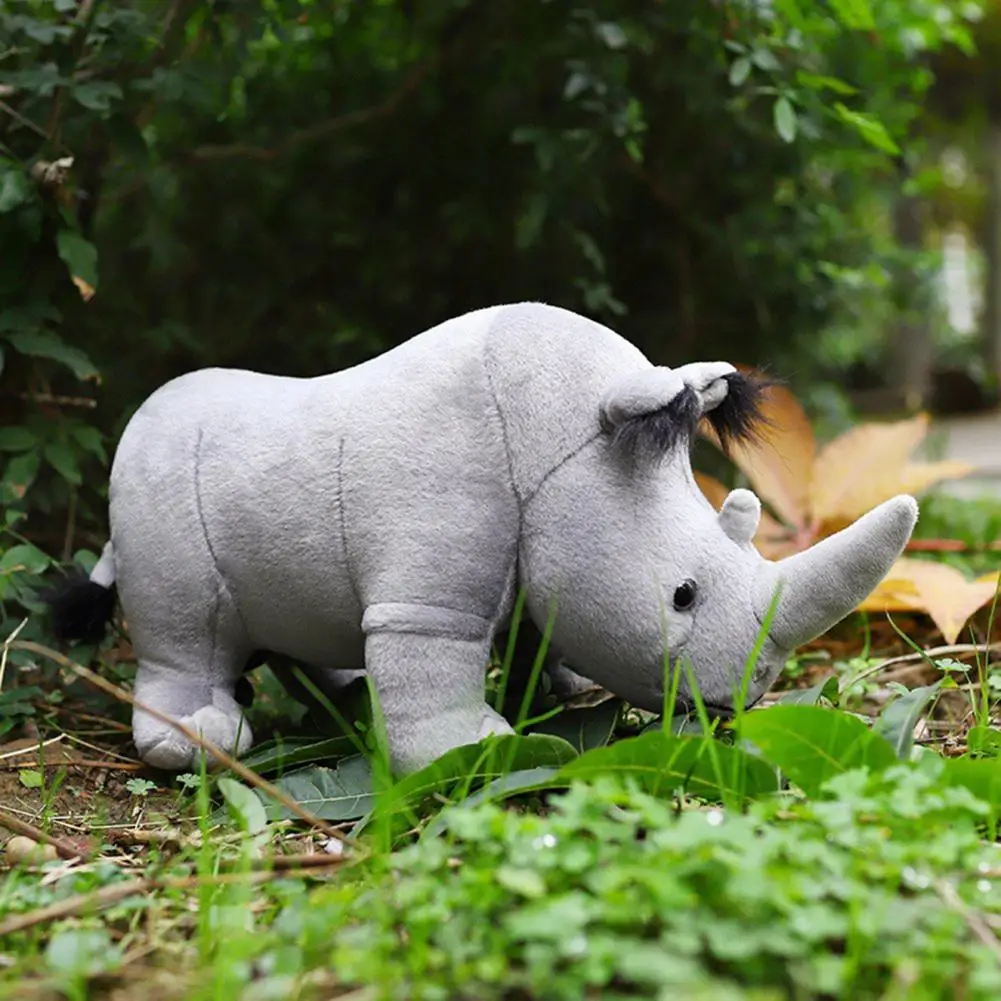 Attractive Cute Simulation Plush Rhinoceros Doll Stuffed Toy Fade-resistant Decorate
Attractive Cute Simulation Plush Rhinoceros Doll Stuffed Toy Fade-resistant Decorate