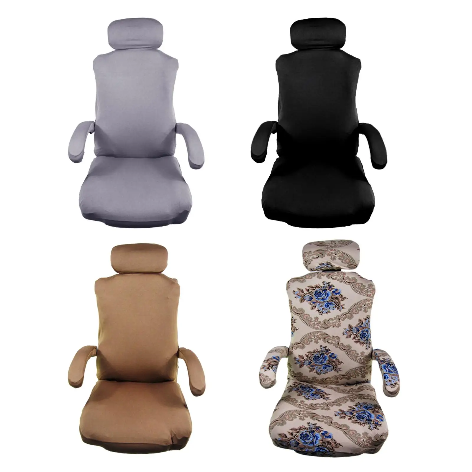 Stretchy Swivel Computer Chair Cover Machine Washable Removable Soft Rotating Chair Cover for Office Chair
Stretchy Swivel Computer Chair Cover Machine Washable Removable Soft Rotating Chair Cover for Office Chair