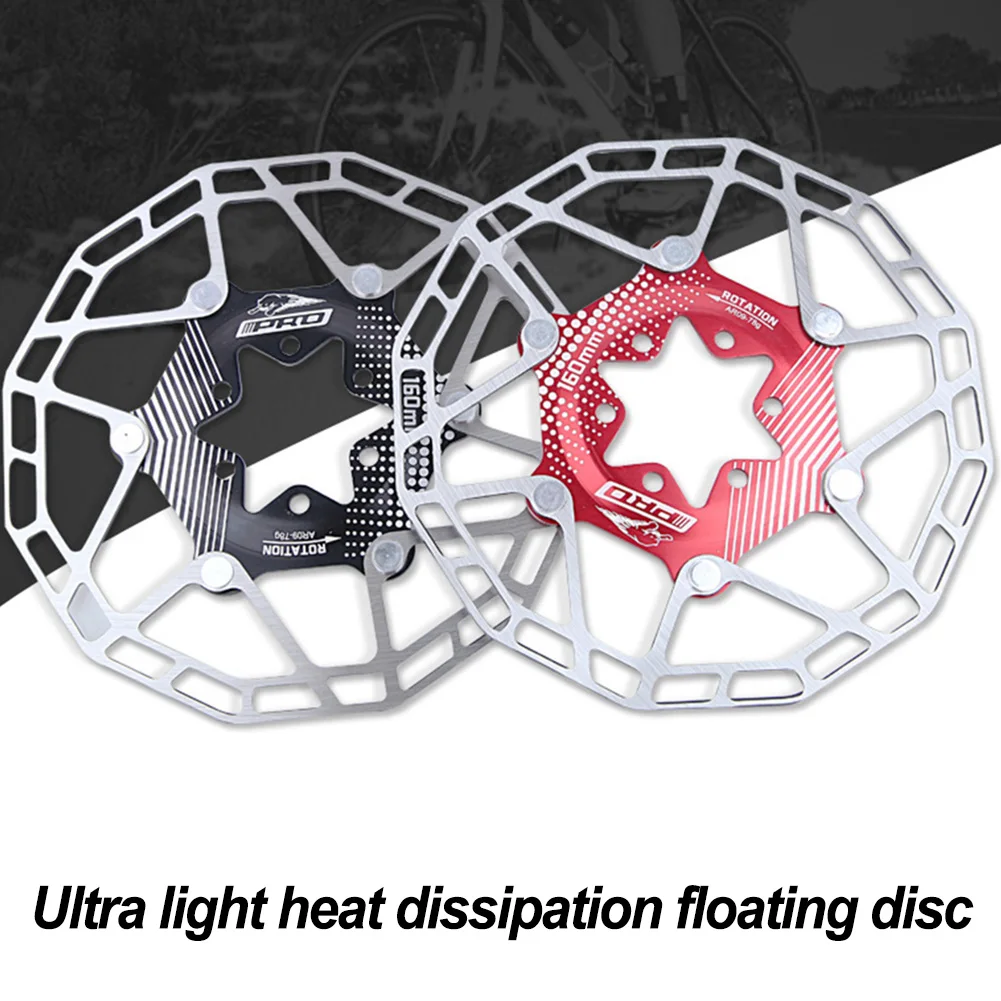 Durable Rotor Bike Practical Floating Disc For Road Bicycle Mg-Al Alloy Mountain Bike Six Nail Disc Ultralight
Durable Rotor Bike Practical Floating Disc For Road Bicycle Mg-Al Alloy Mountain Bike Six Nail Disc Ultralight