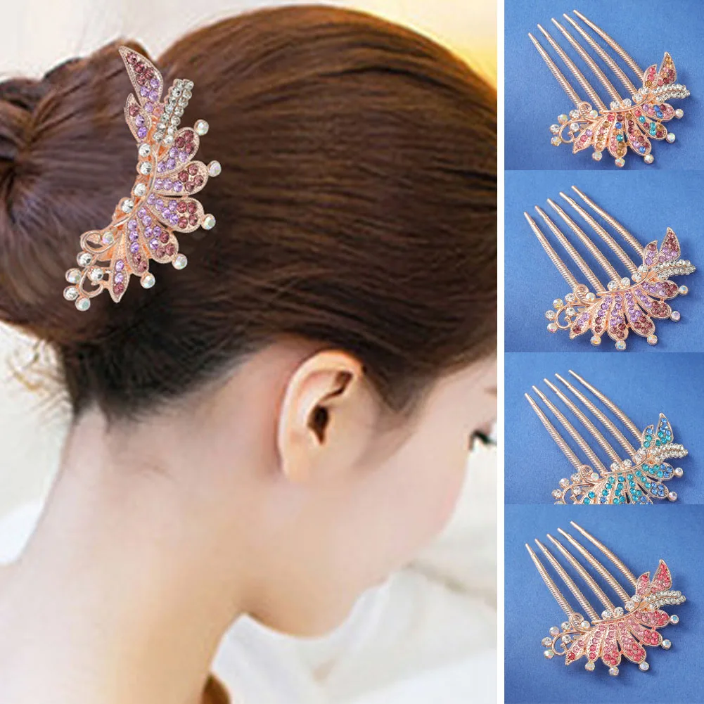 1PC Hair Comb Fashion Elegant Shiny Rhinestone Hair Comb Women Inlaid Flower Hairpin Vintage Flower Headwear Accessories 2023
1PC Hair Comb Fashion Elegant Shiny Rhinestone Hair Comb Women Inlaid Flower Hairpin Vintage Flower Headwear Accessories 2023