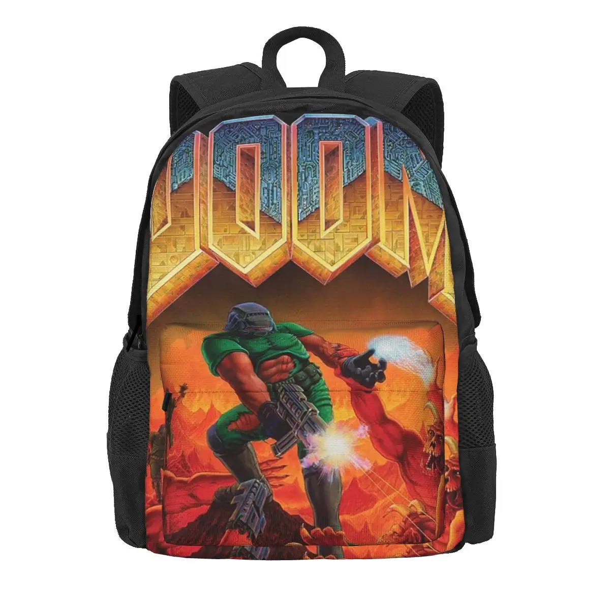 Рюкзак Doom для женщин и мальчиков, школьный ранец с 3D принтом для студентов, вместительный, для ноутбука, Slayer
Рюкзак Doom для женщин и мальчиков, школьный ранец с 3D принтом для студентов, вместительный, для ноутбука, Slayer