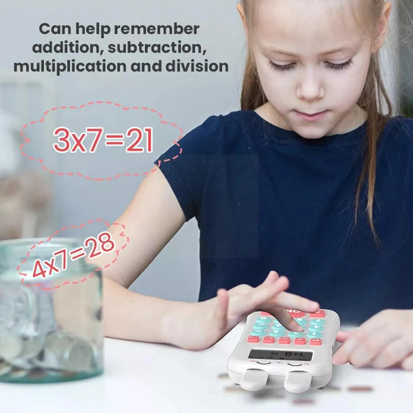 Electronic Children's Arithmetic Practice Mathematical Kids Machine Education Thinking Color Training Early Math Calculator P6O5 
Electronic Children's Arithmetic Practice Mathematical Kids Machine Education Thinking Color Training Early Math Calculator P6O5