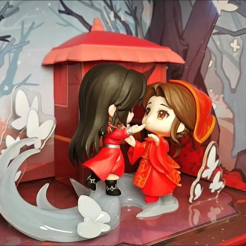 Аниме Фигурка Xie Lian/Hua Cheng Tian Guan Ci Fu фигурка Gk Q версия мини-фигурка модель игрушки