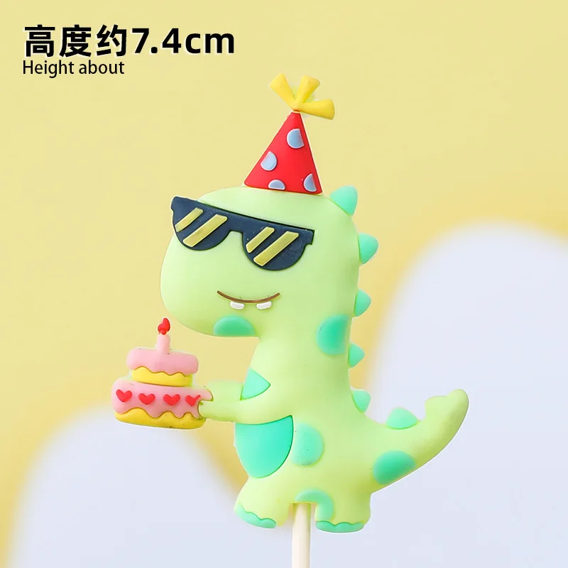 Cake Decoration Dinosaur Cartoon Jurassic Theme For Boys And Girls First Birthday Party Decoration Cake Topper Happy Birthday
Cake Decoration Dinosaur Cartoon Jurassic Theme For Boys And Girls First Birthday Party Decoration Cake Topper Happy Birthday