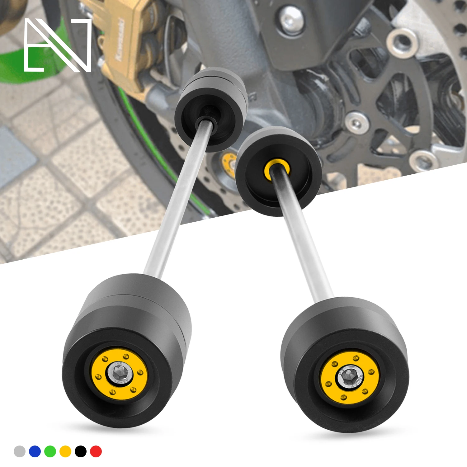 For Aprilia RSV4-RR RSV4-R RSV4-RF RSV4 RR R RF / TUONO V4 RR Motorcycle Front & Rear Wheel Fork Axle Sliders Crash Protectors
For Aprilia RSV4-RR RSV4-R RSV4-RF RSV4 RR R RF / TUONO V4 RR Motorcycle Front & Rear Wheel Fork Axle Sliders Crash Protectors