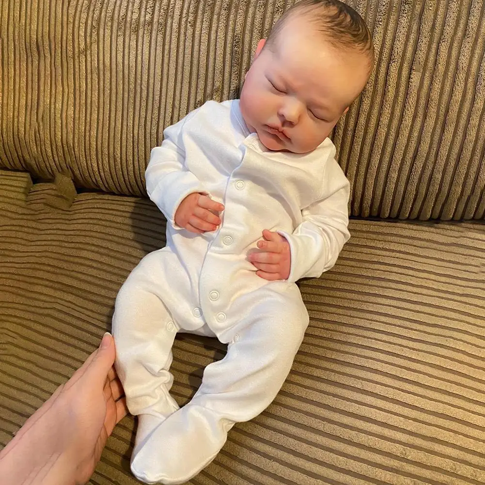 Кукла реборн, Реалистичная мягкая кукла со спящим телом Тесса, с многослойными видимыми венами, 20 дюймов
Кукла реборн, Реалистичная мягкая кукла со спящим телом Тесса, с многослойными видимыми венами, 20 дюймов