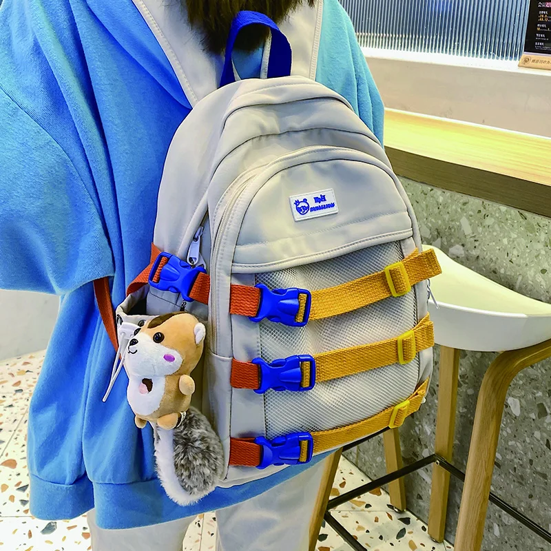 Large Capacity Nylon Backpack for Cute Girls Preppy Style School Bag Lady Anti Theft Travel Rucksack High Quality Canvas Mochila
Large Capacity Nylon Backpack for Cute Girls Preppy Style School Bag Lady Anti Theft Travel Rucksack High Quality Canvas Mochila
