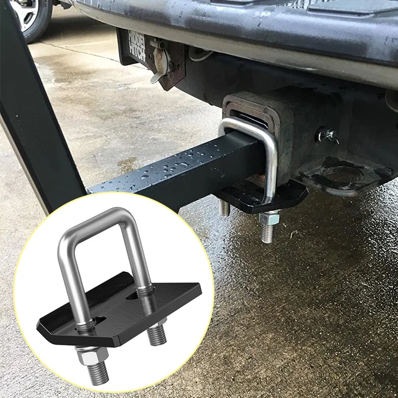 Universal U-Bolt Hitch Stabilizer Heavy Duty Anti-Rattle Tightener Lock Towing Damper Coupler Trailer Truck Rack Down Tow Clamp
Universal U-Bolt Hitch Stabilizer Heavy Duty Anti-Rattle Tightener Lock Towing Damper Coupler Trailer Truck Rack Down Tow Clamp