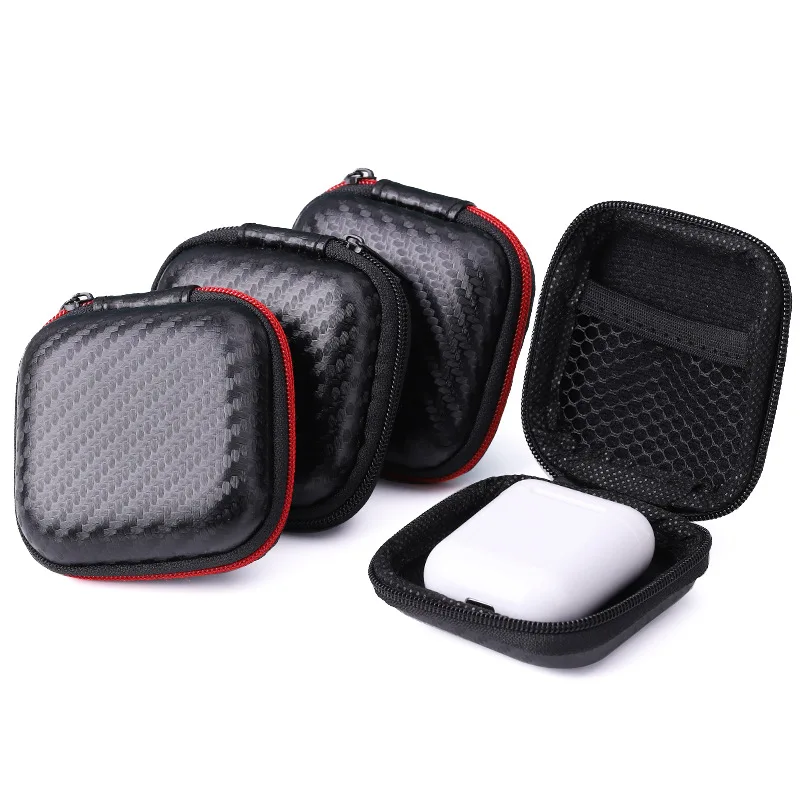 Portable Mini Zipper Square Hard Aseismic Moisture-Proof Headphone Bag Storage Box Headset Case for SD TF Cards Carrier Handbag
Portable Mini Zipper Square Hard Aseismic Moisture-Proof Headphone Bag Storage Box Headset Case for SD TF Cards Carrier Handbag