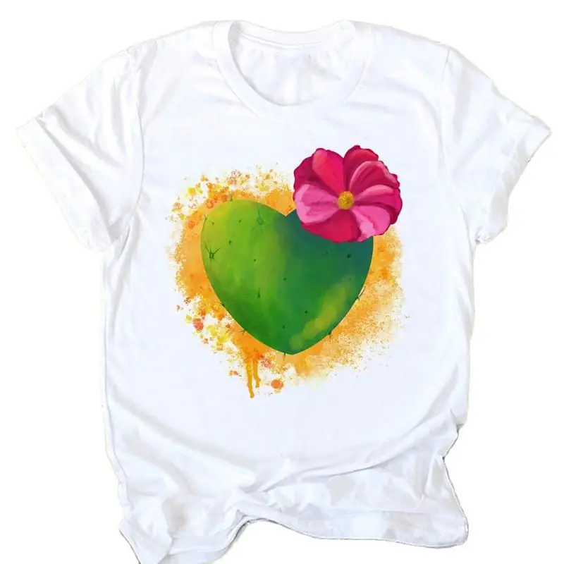 Fashion New Women's Plant Flower Print Trend Large Size Undershirt Short Sleeve T-shirt Harajuku Oversized T Shirt Graphic Tops
Fashion New Women's Plant Flower Print Trend Large Size Undershirt Short Sleeve T-shirt Harajuku Oversized T Shirt Graphic Tops