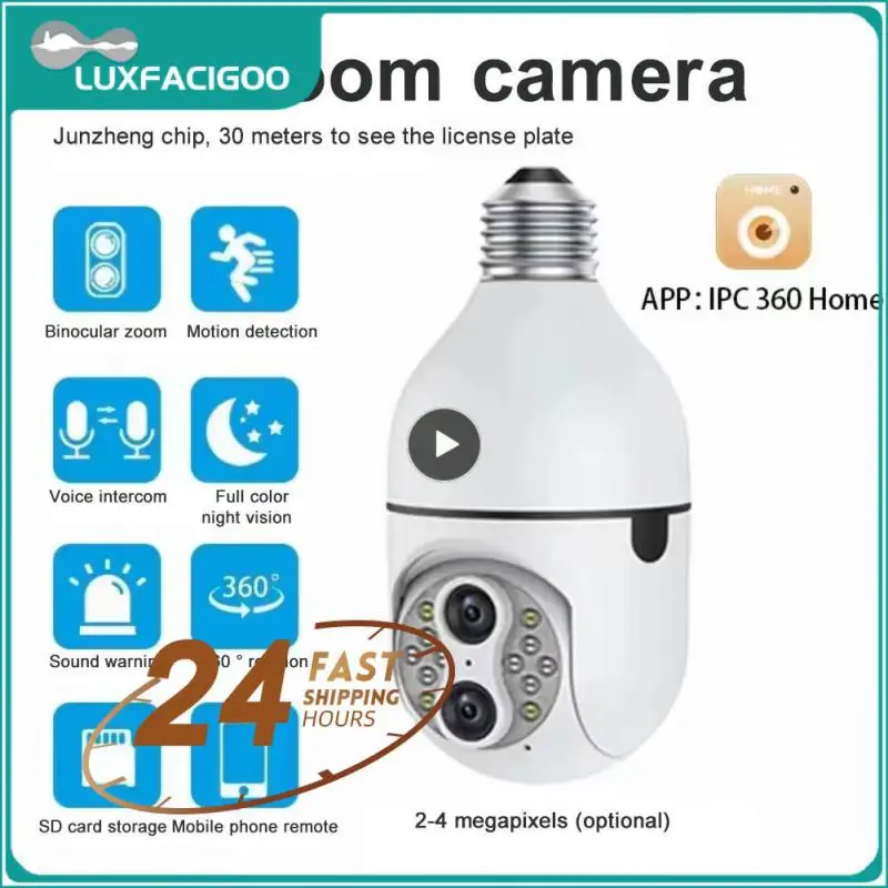 1/2/3PCS 1080P Wifi Surveillance ip Camera Night Vision Full Color Automatic Tracking Waterproof Outdoor Dual Lens PTZ Cameras
1/2/3PCS 1080P Wifi Surveillance ip Camera Night Vision Full Color Automatic Tracking Waterproof Outdoor Dual Lens PTZ Cameras