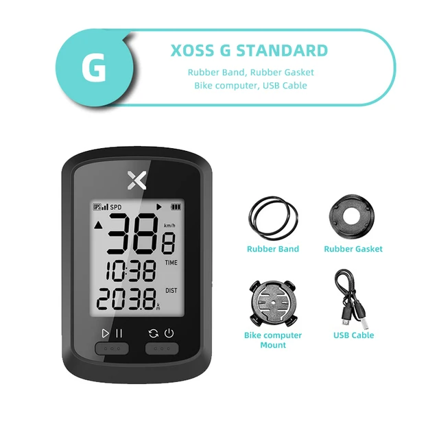 XOSS G G+ Wireless GPS Cycling Computer Sensor Bicycle Speedometer Bluetooth ANT+Waterproof Road Bike MTB Accessories Via Strava
XOSS G G+ Wireless GPS Cycling Computer Sensor Bicycle Speedometer Bluetooth ANT+Waterproof Road Bike MTB Accessories Via Strava
