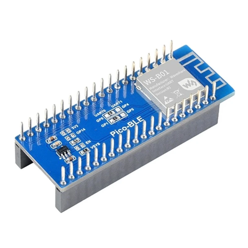 Плата расширения Pico, совместимая с Bluetooth, для Raspberry Pi, двухрежимный BT5.1, поддержка SPP и BLE, беспроводной модуль 5 В, 6 мА
Плата расширения Pico, совместимая с Bluetooth, для Raspberry Pi, двухрежимный BT5.1, поддержка SPP и BLE, беспроводной модуль 5 В, 6 мА