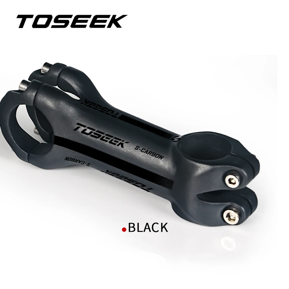 TOSEEK Carbon MTB Stem Road Mountain Bike Handlebar Power Riser Holder 6 Degree Aluminum Power Spare Parts Bicycle Cycling Stems 
TOSEEK Carbon MTB Stem Road Mountain Bike Handlebar Power Riser Holder 6 Degree Aluminum Power Spare Parts Bicycle Cycling Stems