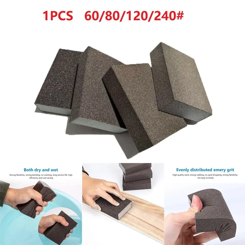 Sanding Sponge Blocks Sandpaper Wall Grinding Sponge Sand Block Polished Sand Brick Abrasive Tool 60/80/120/210 Grit
Sanding Sponge Blocks Sandpaper Wall Grinding Sponge Sand Block Polished Sand Brick Abrasive Tool 60/80/120/210 Grit