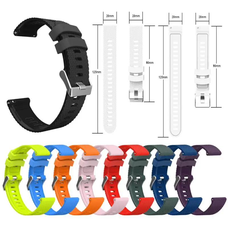 Watchband For Garmin Venu SQ Silicone Bracelet For Garmin Venu Vivoactive3 4 Forerunner245 For Amazfit BipS/U Wrist Strap
Watchband For Garmin Venu SQ Silicone Bracelet For Garmin Venu Vivoactive3 4 Forerunner245 For Amazfit BipS/U Wrist Strap