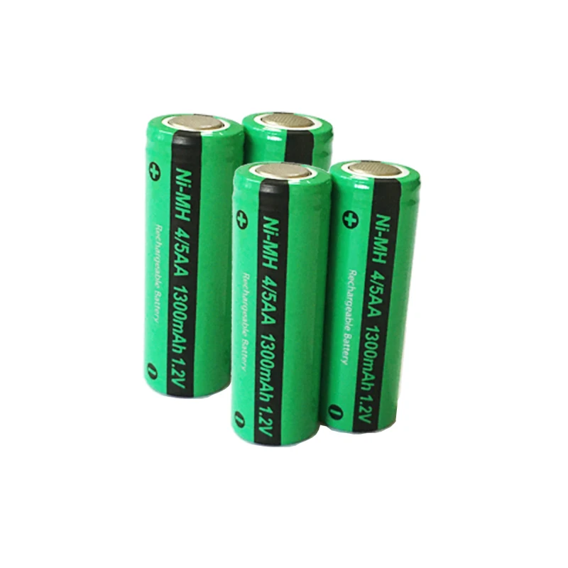NEWCE 4 x PKCELL 4/5AA Ni-MH Battery 1.2V 1300mAh NiMh Rechargeable Battery For Soldering Flat Top
NEWCE 4 x PKCELL 4/5AA Ni-MH Battery 1.2V 1300mAh NiMh Rechargeable Battery For Soldering Flat Top