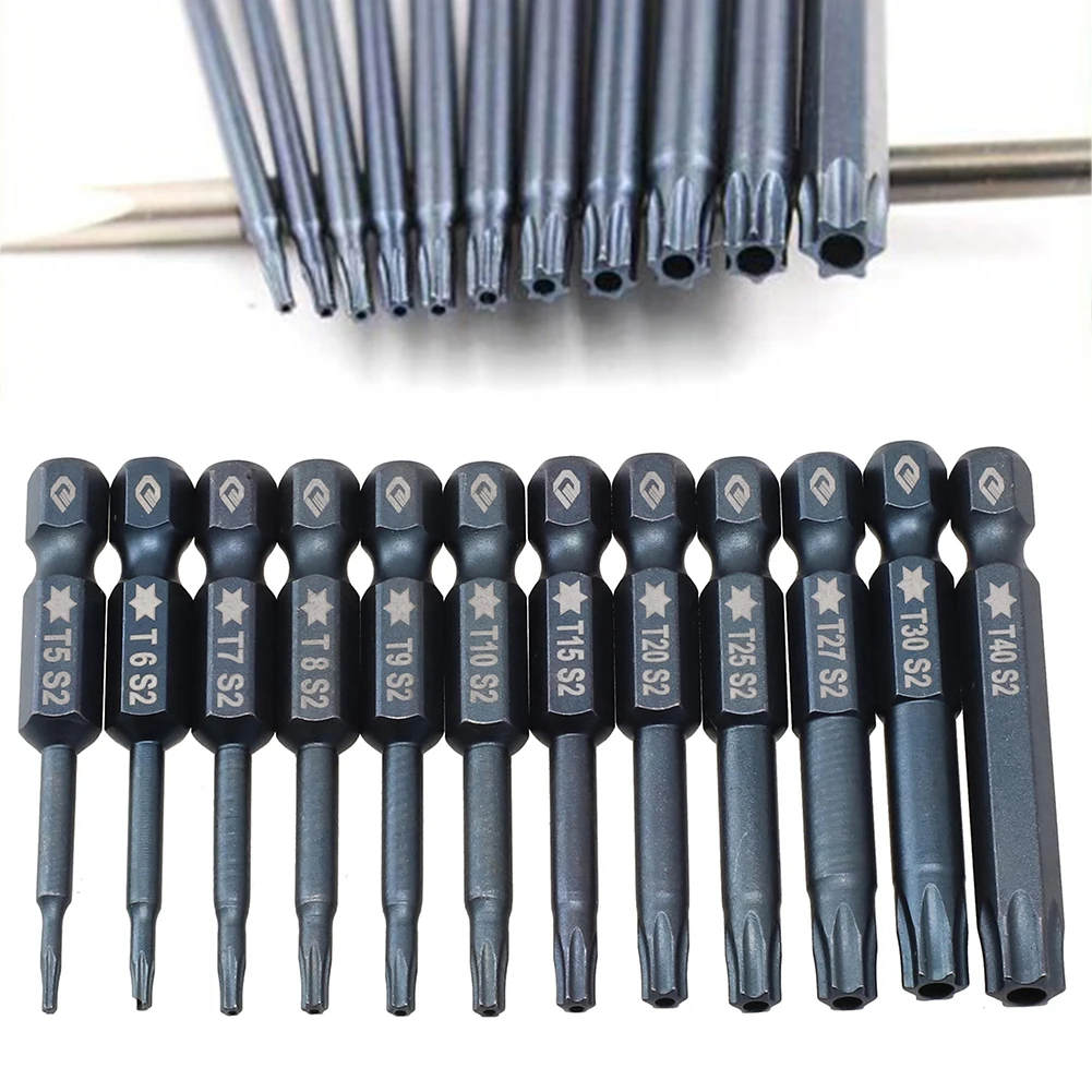 1pc Torx Screwdriver Bit 50mm Blue Magnetic Torx Screwdriver Bits Set Electric Screwdriver T5-T40 Hand Tools
1pc Torx Screwdriver Bit 50mm Blue Magnetic Torx Screwdriver Bits Set Electric Screwdriver T5-T40 Hand Tools