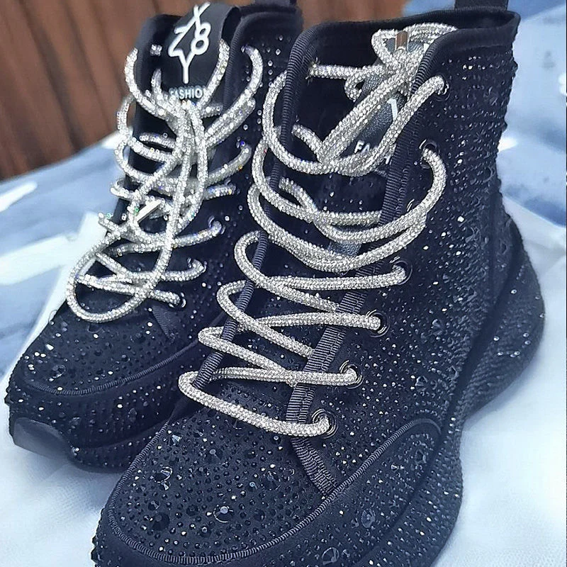 Модные новые блестящие аксессуары Стразы для кроссовок, модные шнурки DIY для кроссовок, универсальные
Модные новые блестящие аксессуары Стразы для кроссовок, модные шнурки DIY для кроссовок, универсальные