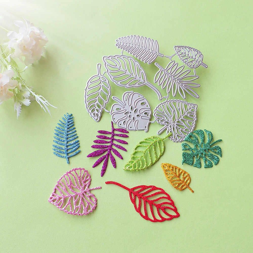 New 7 beautiful leaves cutting dies scrapbook decoration embossed photo album decoration card making DIY crafts
New 7 beautiful leaves cutting dies scrapbook decoration embossed photo album decoration card making DIY crafts