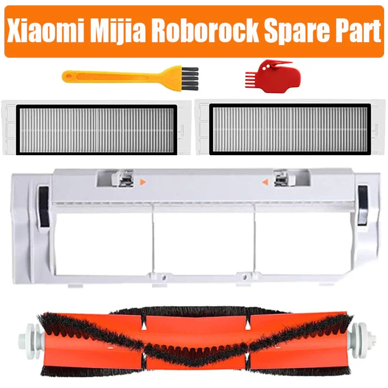 HEPA Filter+Side Brush+Main Brush+Dust Box for Xiaomi 1s MI Robot Vacuum 2 Roborock S50 S51 S5 Vacuum Cleaner Parts Accessories
HEPA Filter+Side Brush+Main Brush+Dust Box for Xiaomi 1s MI Robot Vacuum 2 Roborock S50 S51 S5 Vacuum Cleaner Parts Accessories