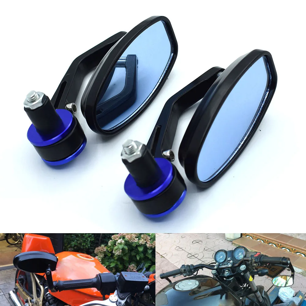 

Universal 7/8" 22mm Aluminum Motorcycle HandleBar Ends Side Mirrors For DUCATI Monster 696 796 695 659 796 400 695 620 1100/S