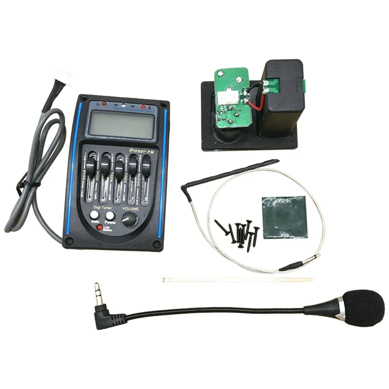 Lc-5 5 полосный деревянный картридж для гитары, Preamp Eq, фотоблок аккумуляторов с микрофоном, перкуссионный картридж
Lc-5 5 полосный деревянный картридж для гитары, Preamp Eq, фотоблок аккумуляторов с микрофоном, перкуссионный картридж