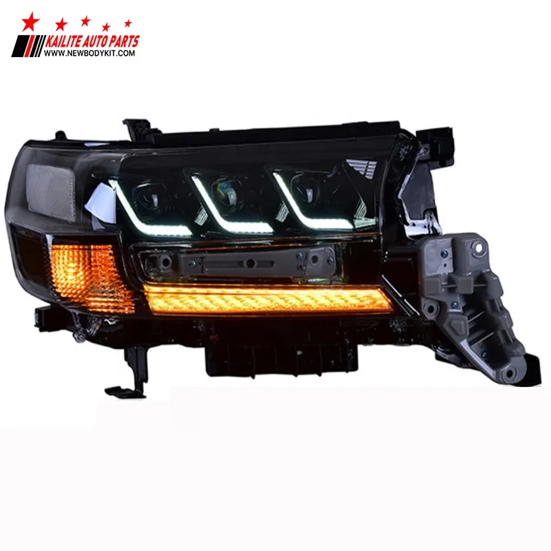 KLT car accessories car led headlight 3 angel eyes led lens for landcruiser lc200 2016-2020 with LED DRL
KLT car accessories car led headlight 3 angel eyes led lens for landcruiser lc200 2016-2020 with LED DRL