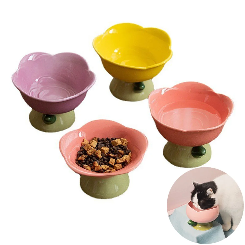 Food Supplies Bowl New Puppy Flower Raised Elevated Non-slip Foot Cat Cute Dish Feeder Dogs High Shape Water Feeding Pet Ceramic
Food Supplies Bowl New Puppy Flower Raised Elevated Non-slip Foot Cat Cute Dish Feeder Dogs High Shape Water Feeding Pet Ceramic