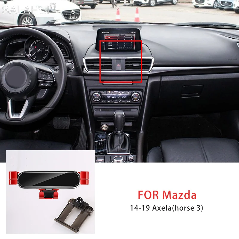Gravity Car Holder For Phone Air Vent Clip Mount Cellphone Stand GPS Support For Mazda 3 Axela 2014 2015 2016 2017 2018 2019
Gravity Car Holder For Phone Air Vent Clip Mount Cellphone Stand GPS Support For Mazda 3 Axela 2014 2015 2016 2017 2018 2019