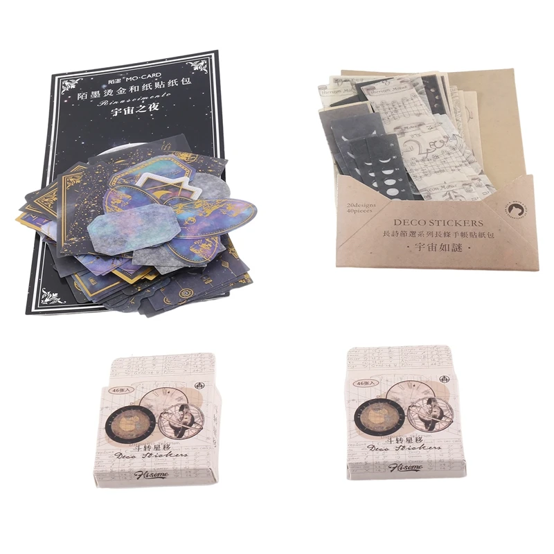 192Pcs Celestial Stickers Vintage Stickers For Scrapbooking Planet Moon Space Astronomy Stickers Journaling Supplies
192Pcs Celestial Stickers Vintage Stickers For Scrapbooking Planet Moon Space Astronomy Stickers Journaling Supplies