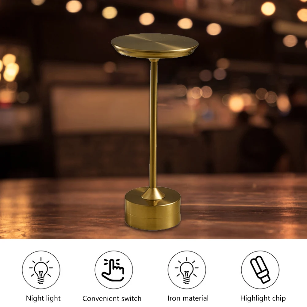 LED Desktop Decor Light Rechargeable Battery Touchable Nightstand Lamps Dimmable Atmosphere Lamp Eye Protecting for Living Room
LED Desktop Decor Light Rechargeable Battery Touchable Nightstand Lamps Dimmable Atmosphere Lamp Eye Protecting for Living Room